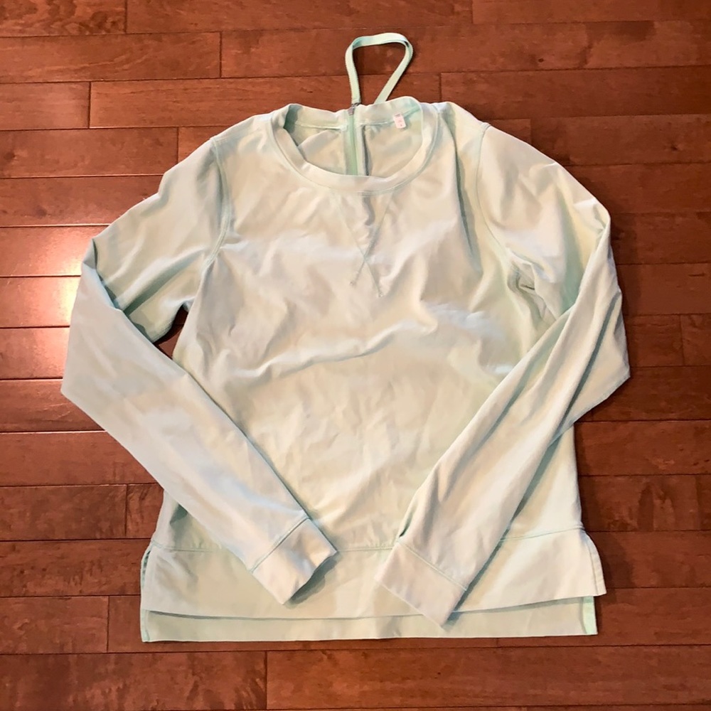 Mint green rare lululemon shirt